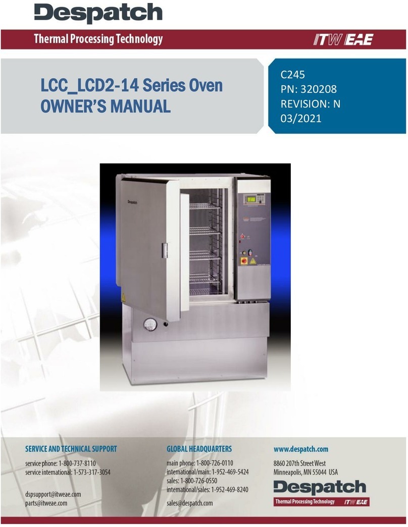 Despatch LCC2-14 Series User manual