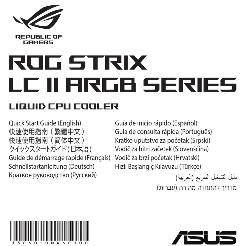 Asus ROG STRIX LC II ARGB Series User manual Asus ROG STRIX LC II ARGB Series User manual