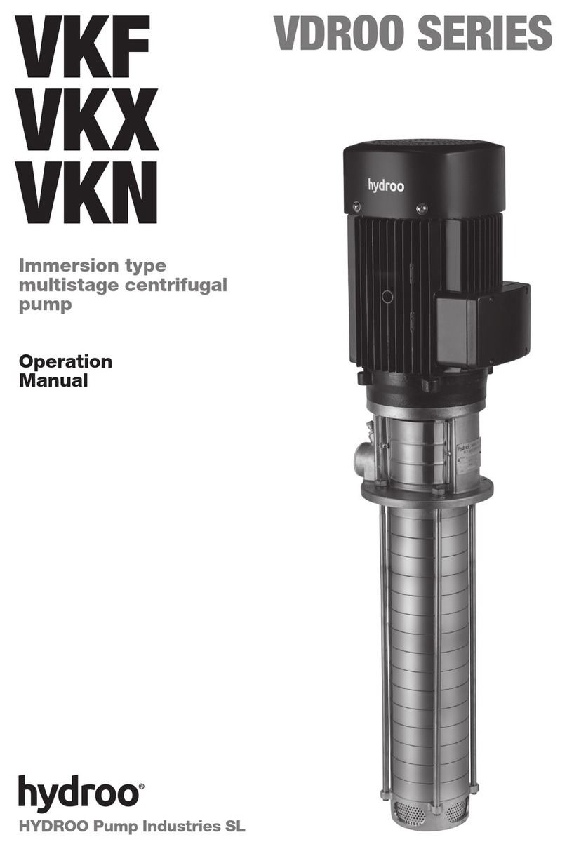 HYDROO VKDROO Series User manual