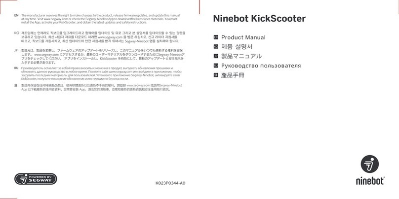 Ninebot KickScooter MAX User manual