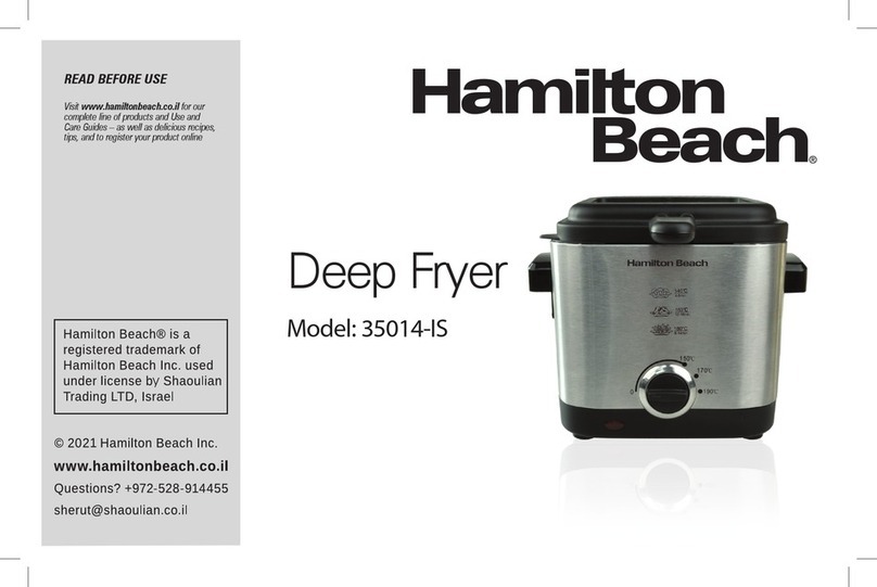 Hamilton Beach 35014-IS manual