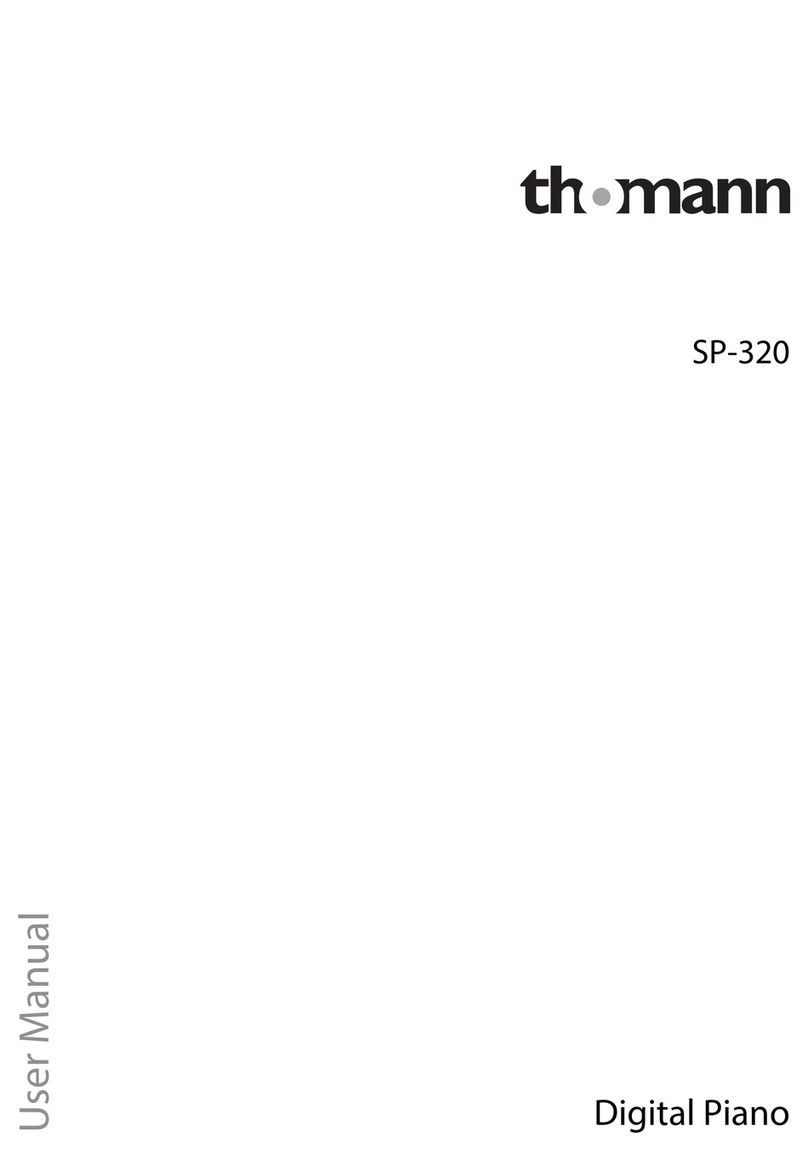 thomann SP-320 User manual