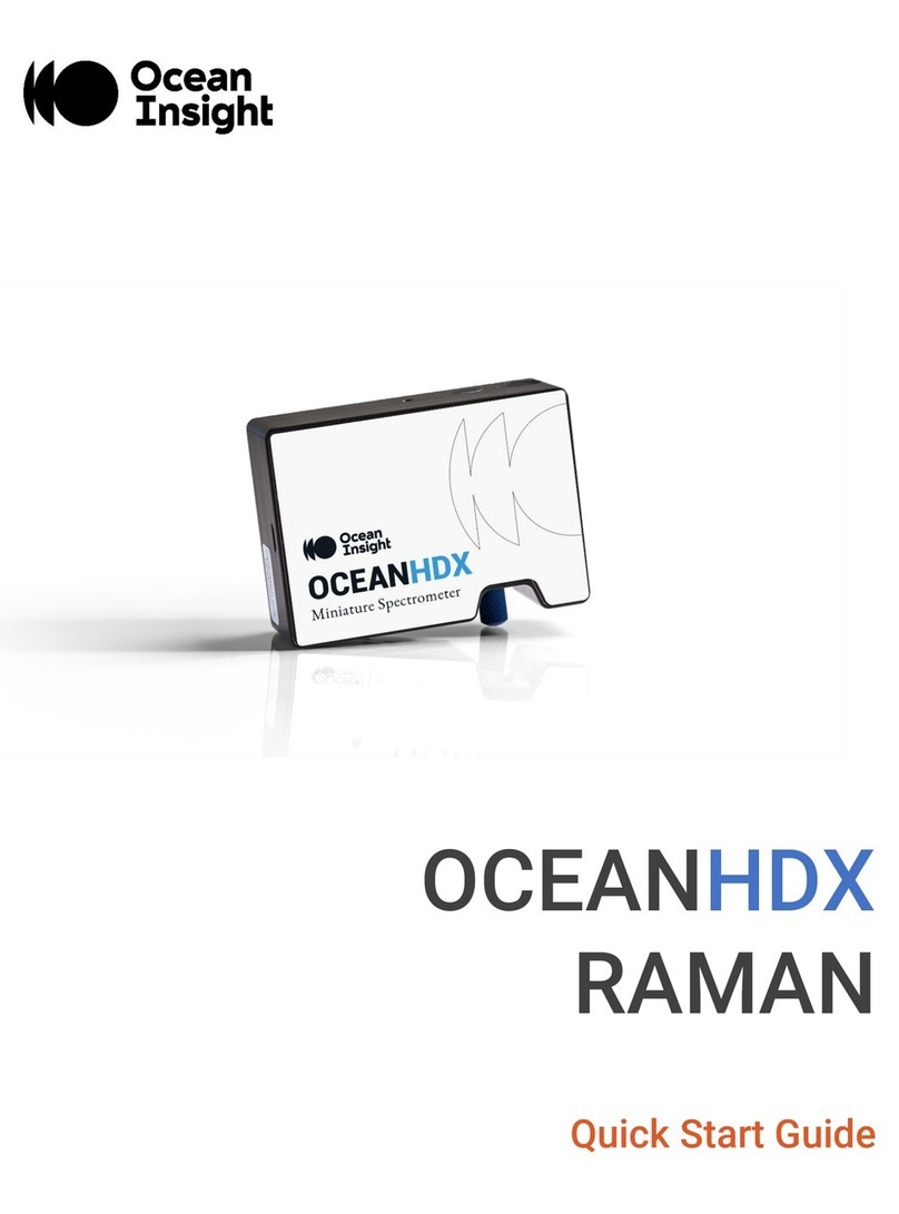 Ocean Insight OCEANHDX RAMAN User manual
