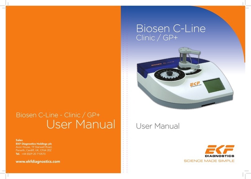 EKF Diagnostics Biosen C-Line Clinic user manual