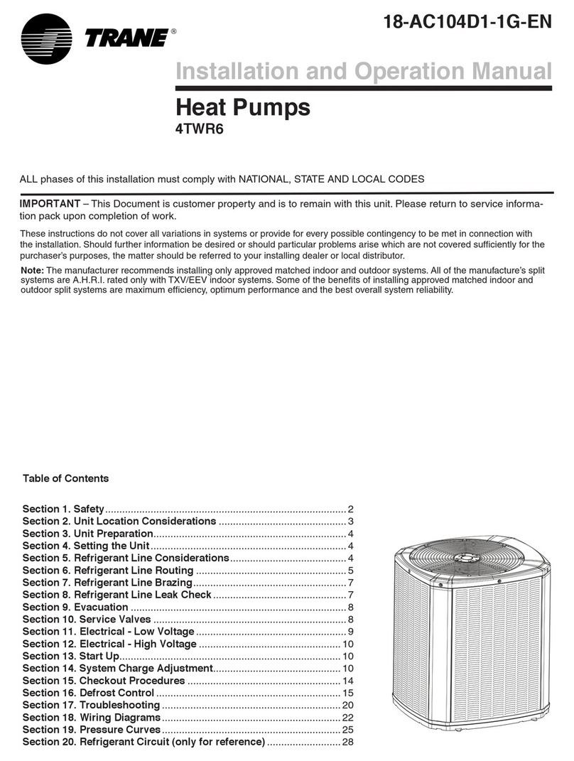 Trane 4TWR6 User manual