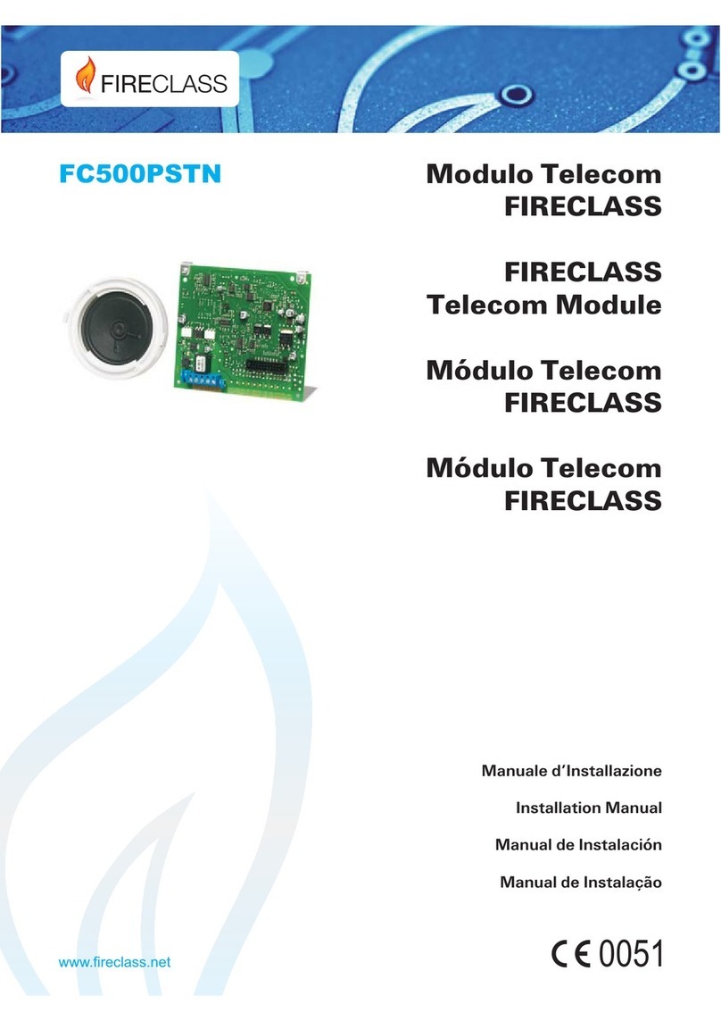 FireClass FC500PSTN installation manual
