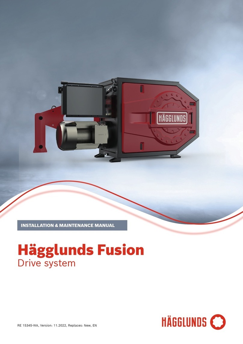 Hägglunds Fusion Installation & maintenance manual