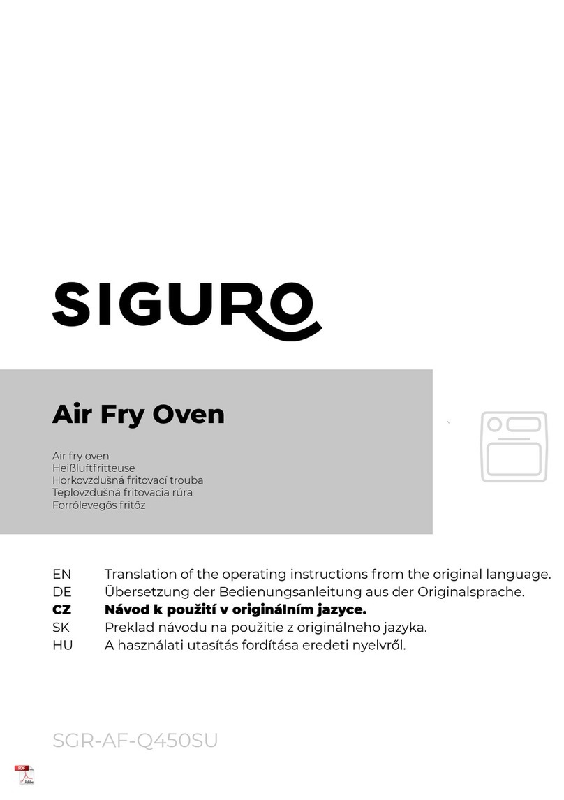 SIGURO SGR-AF-Q450SU Translation of the operating instructions
