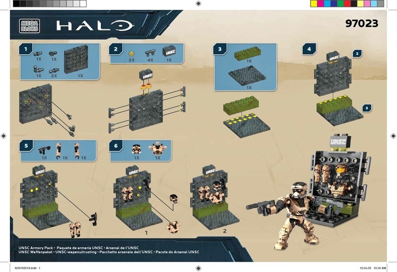 Mega Bloks HALO quick start guide