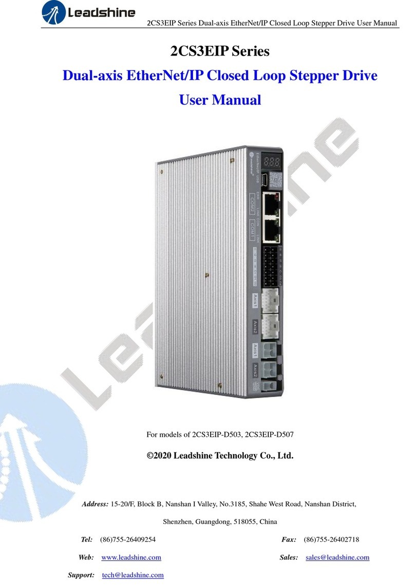 Leadshine 2CS3EIP Series User manual