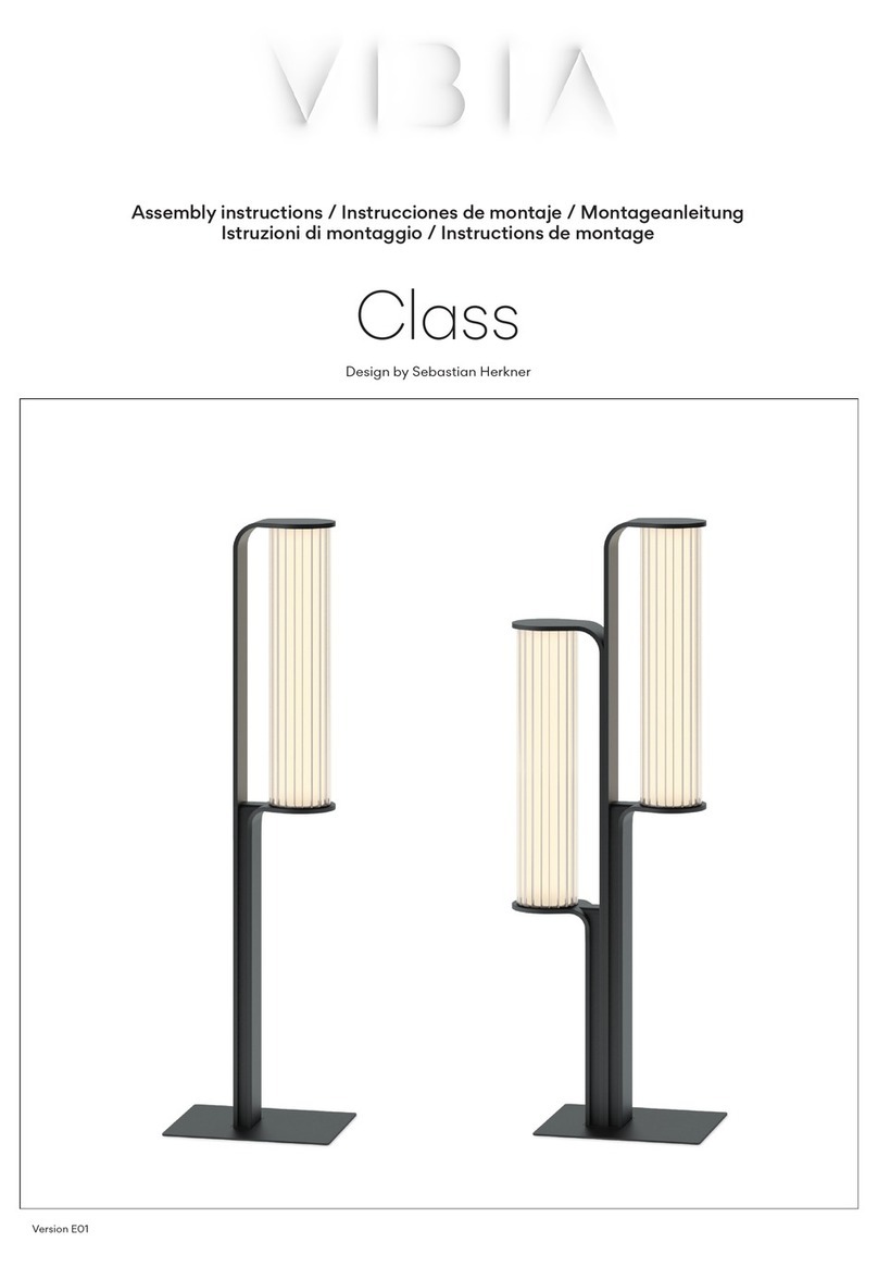 VIBIA Class 2800 User manual