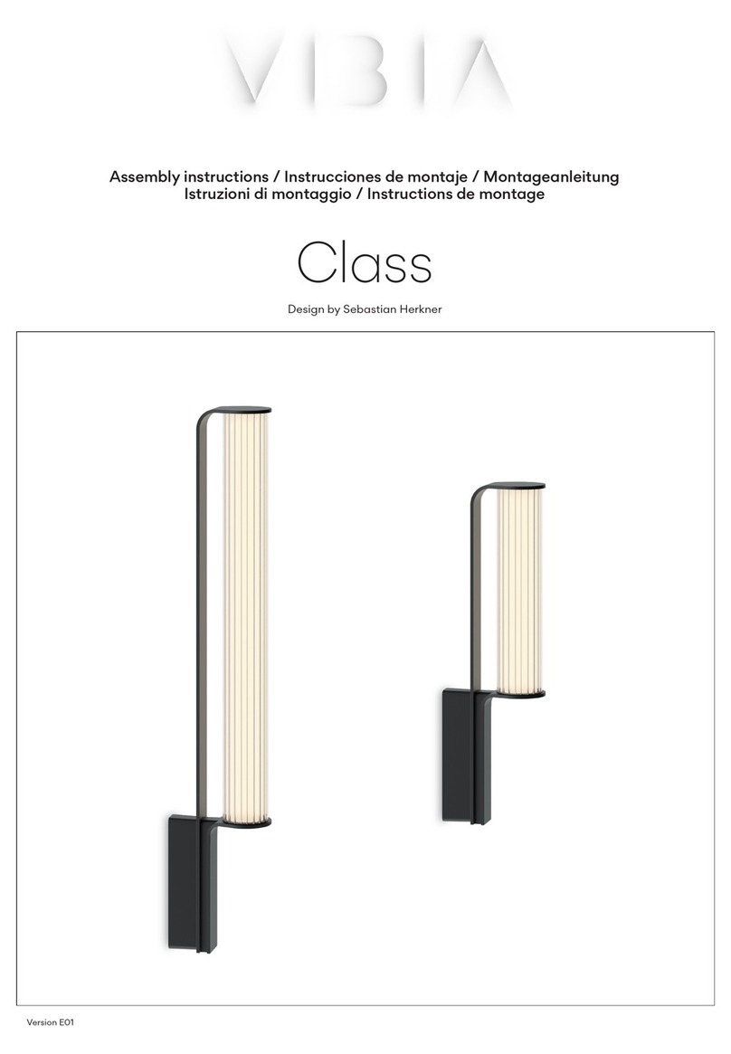VIBIA Class 2820 User manual VIBIA Class 2820 User manual