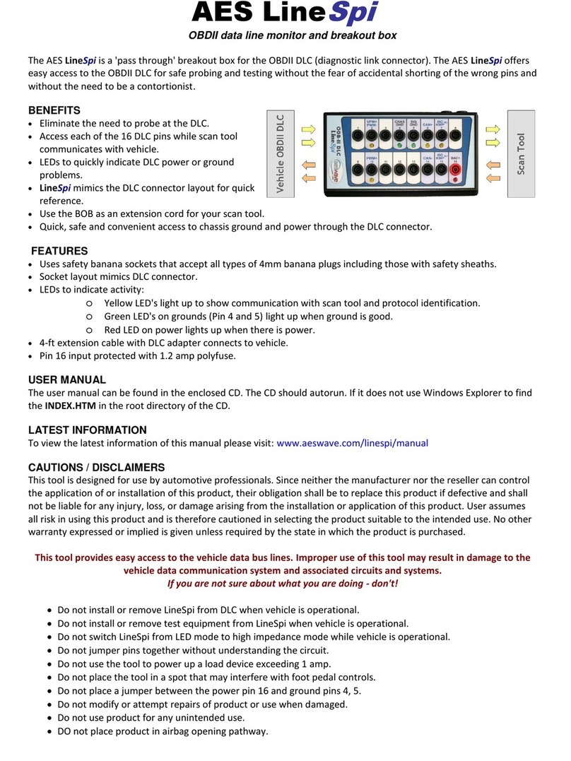 AES LineSpi instruction manual