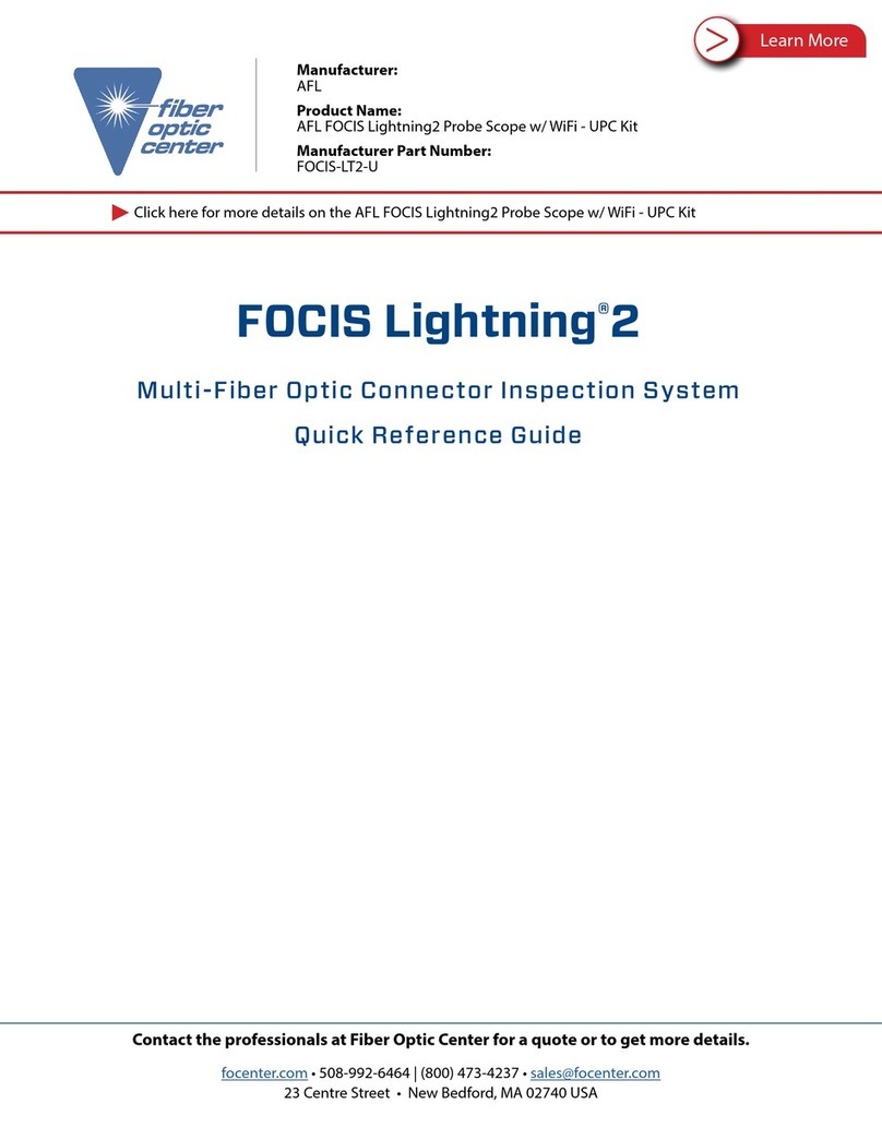 AFL FOCIS Lightning 2 Quick reference guide