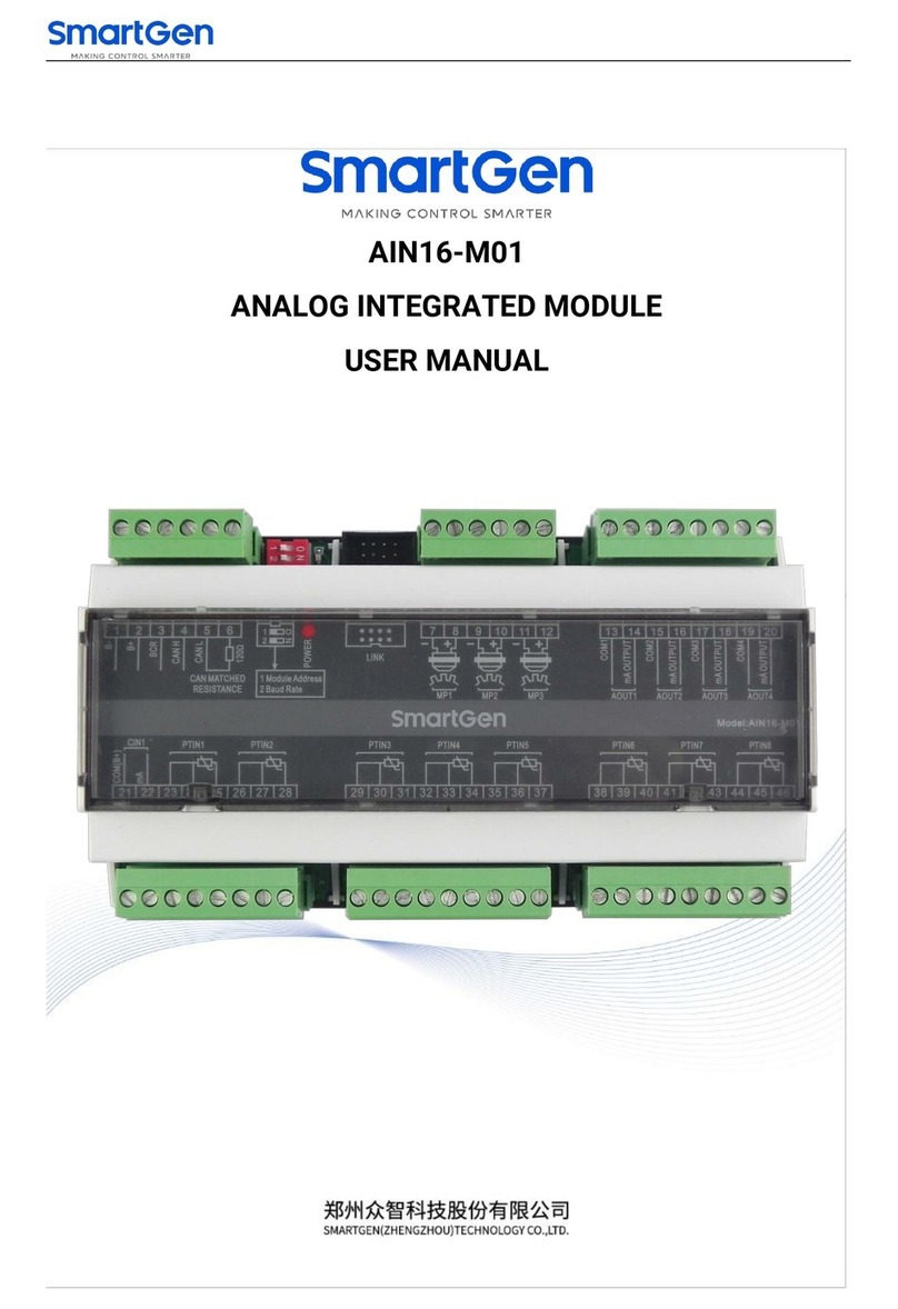 Smartgen AIN16-M01 user manual