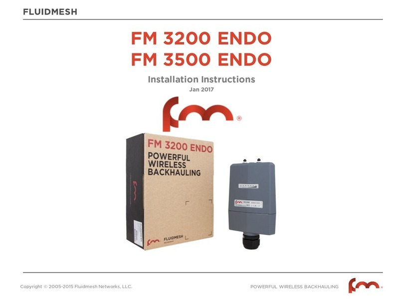 Fluidmesh FM 3200 ENDO installation instructions