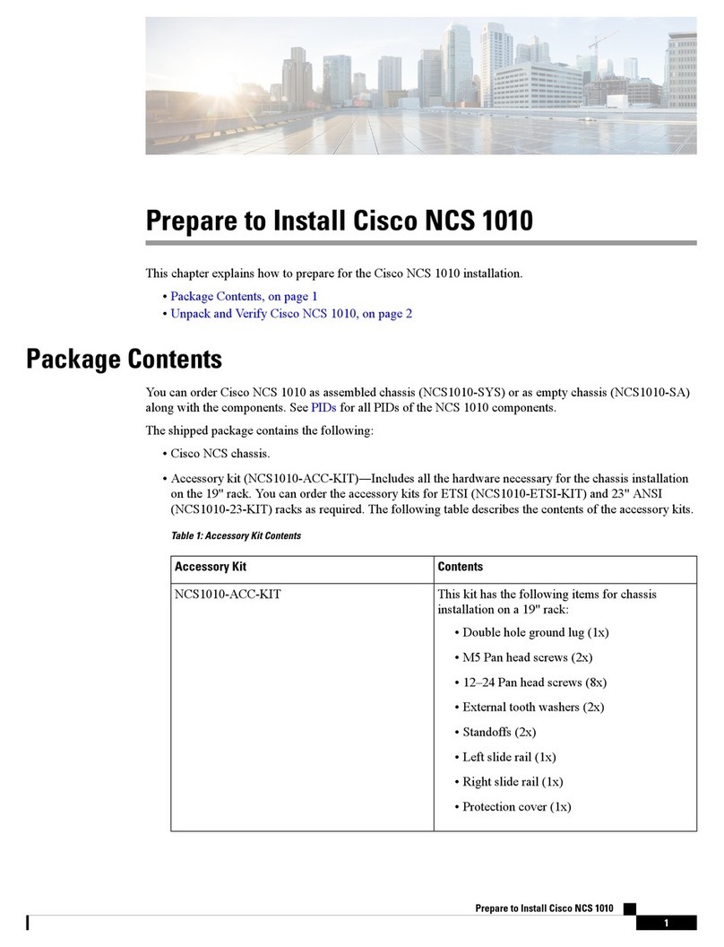 Cisco NCS 1010 User manual Cisco NCS 1010 User manual