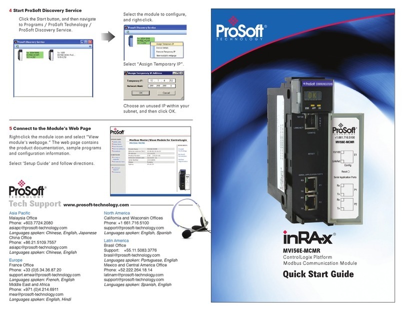 ProSoft MVI56E-MCMR User manual