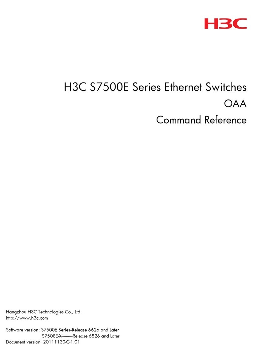 H3C H3C S7500E Series Installation manual