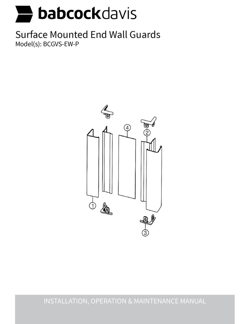 babcockdavis BCGVS-EW-P Instruction manual babcockdavis BCGVS-EW-P Instruction manual
