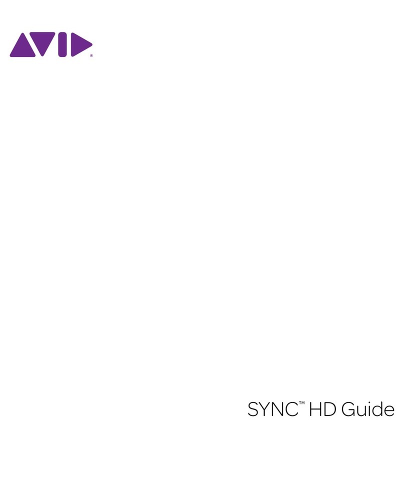 Avid Technology SYNC HD Guide