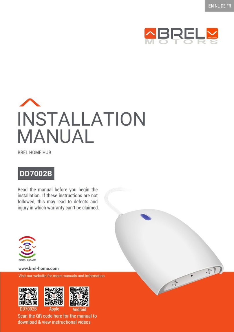 brel-motors DD7002B installation manual