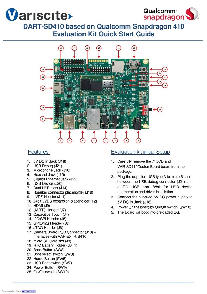 Variscite DART-SD410 quick start guide