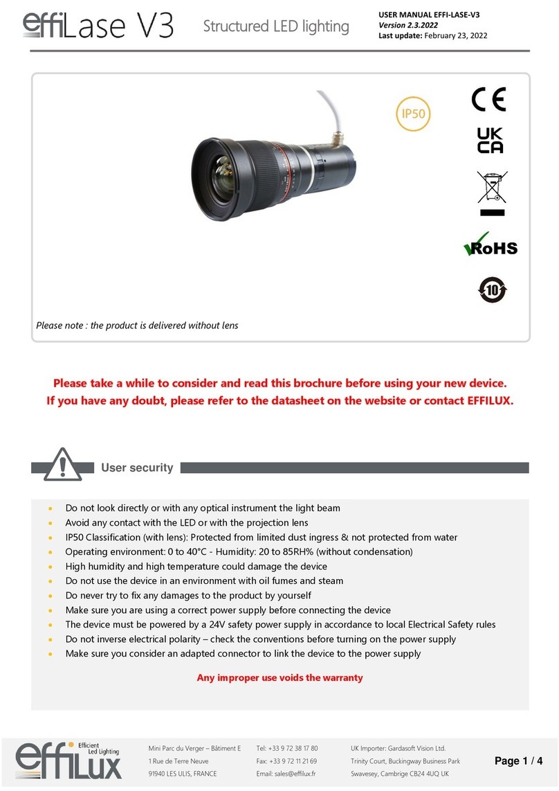 EFFILUX effiLase V3 User manual
