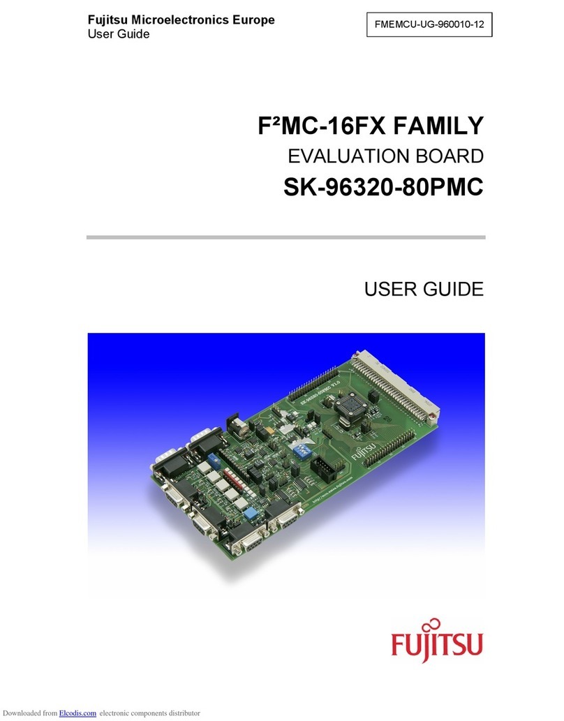 Fujitsu F2MC-16FX Series User manual