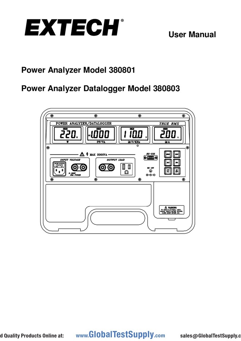Extech Instruments 380801 User manual