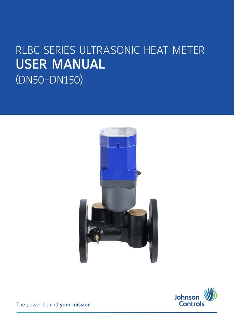 Johnson Controls RLBC Series User manual Johnson Controls RLBC Series User manual
