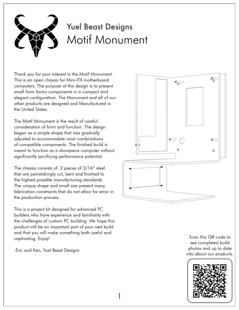 Yuel Beast Designs Motif Monument Assembly instructions