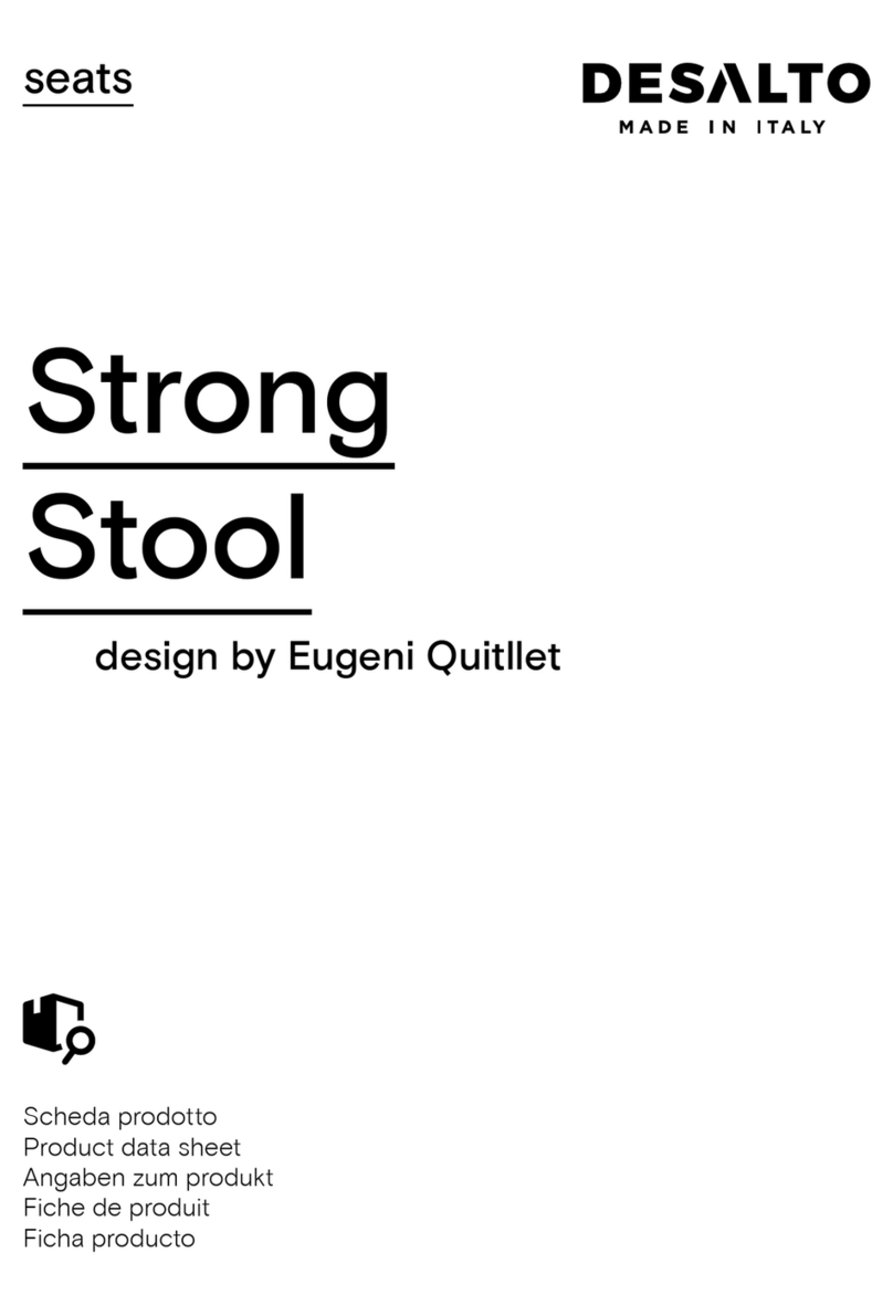 Desalto Strong Stool quick start guide