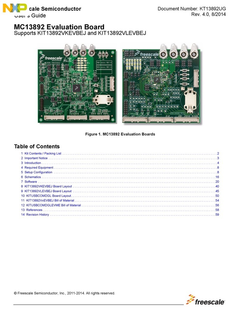 NXP Semiconductors Freescale MC13892 user guide