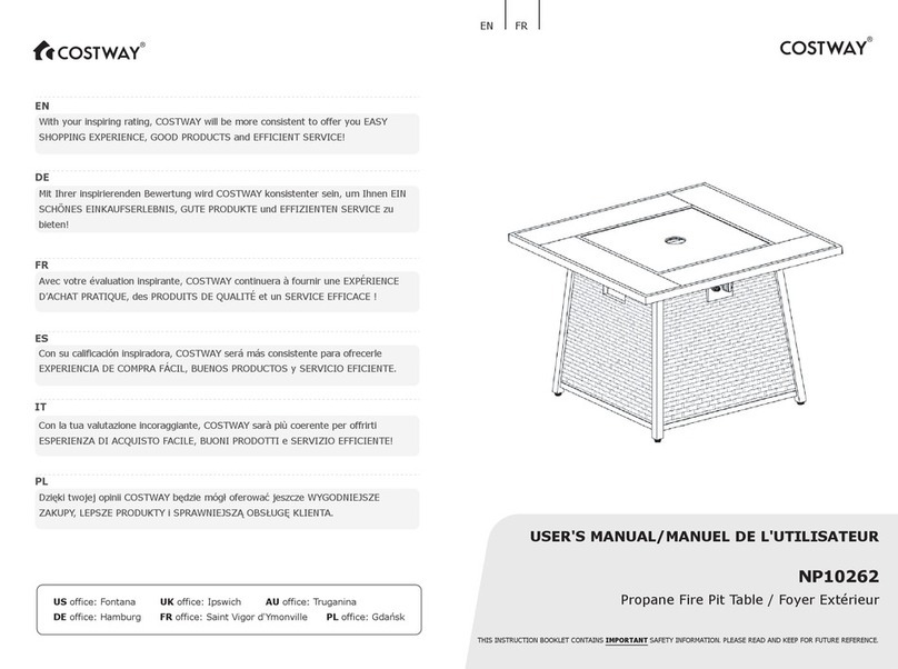 Costway NP10262 user manual Costway NP10262 user manual