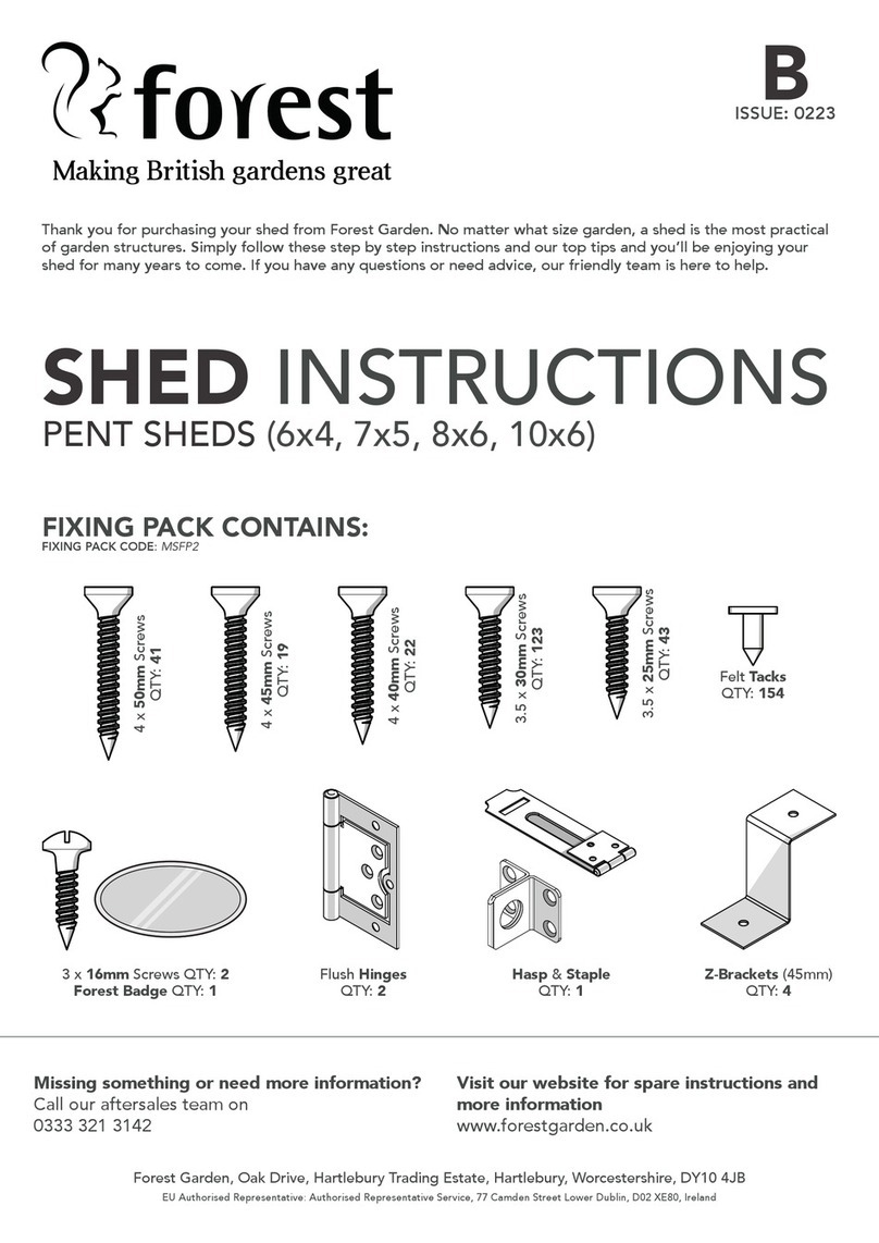 Forest garden OPP64NWM User manual