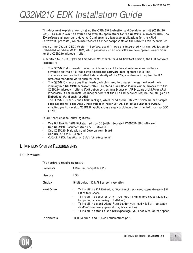 ON Semiconductor Q32M210 installation guide