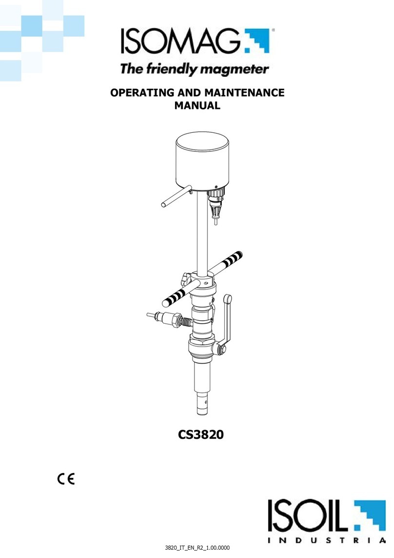 ISOMAG CS3820 Operating instructions