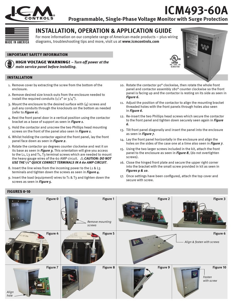 ICM Controls ICM493-60A Installation, operation & application guide