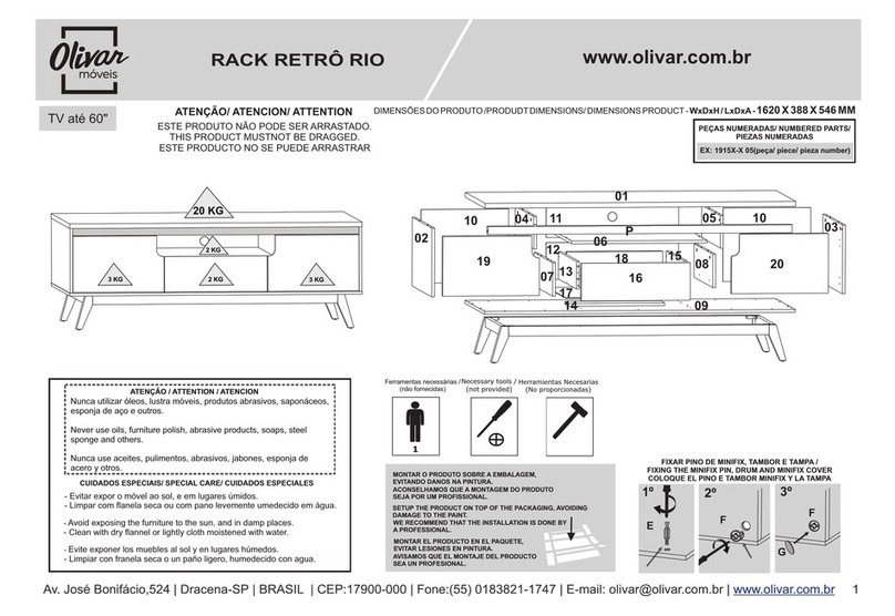 Olivar RACK RETRO RIO manual Olivar RACK RETRO RIO manual