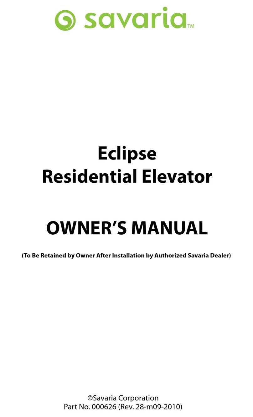 Savaria Eclipse User manual