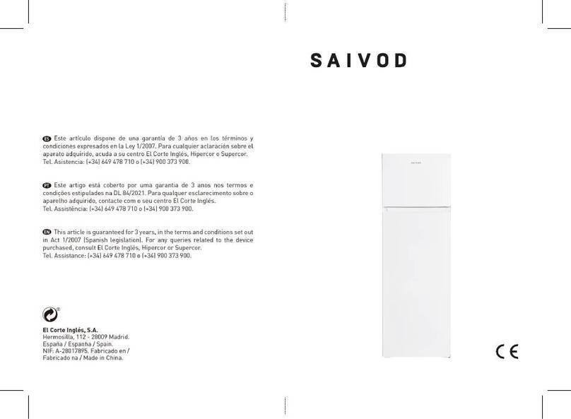 Saivod 2PT166WC manual
