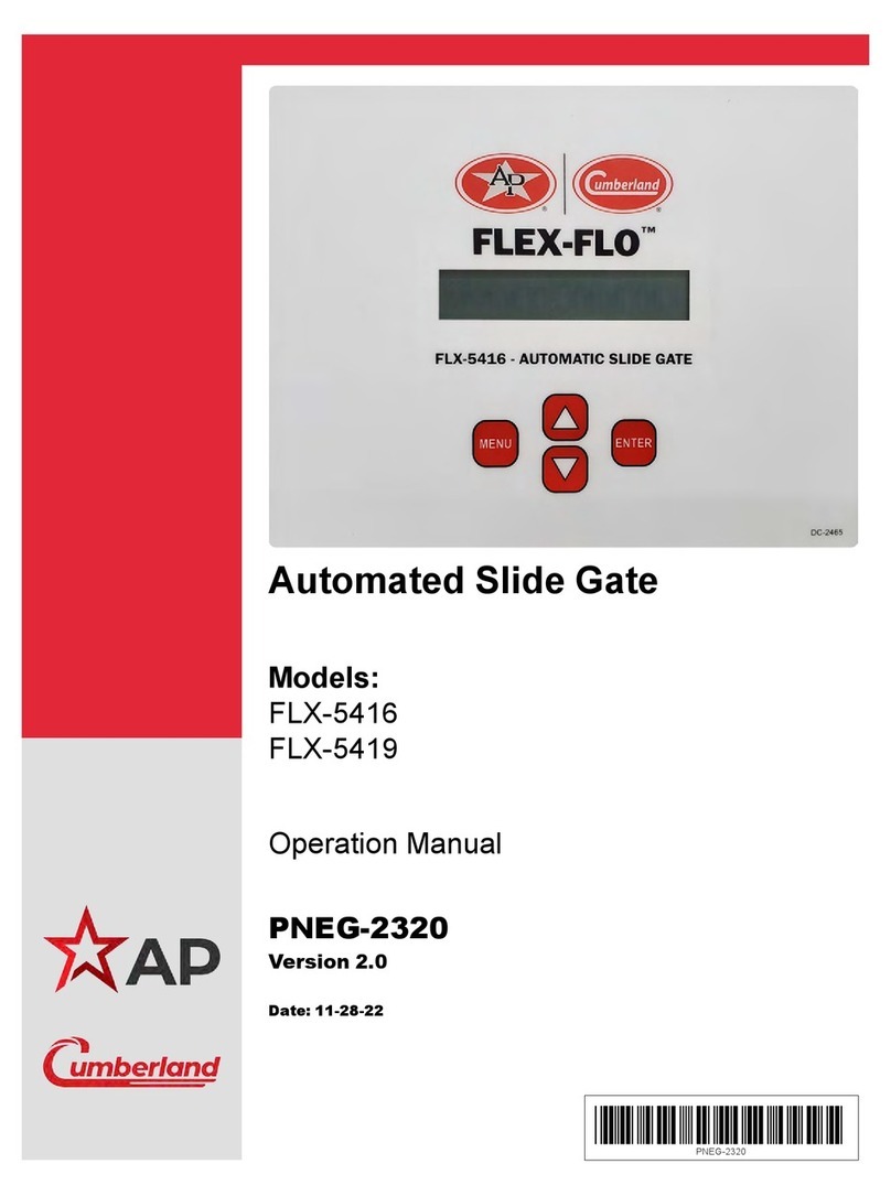 Cumberland AP FLX-5416 Operation manual