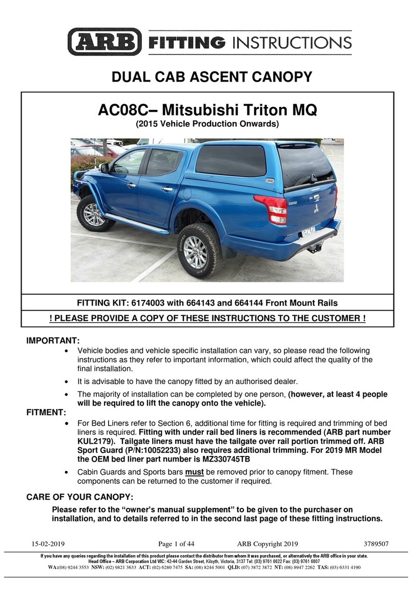 ARB AC08C User manual ARB AC08C User manual