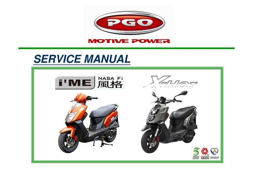 PGO i'ME NASA Fi Service manual