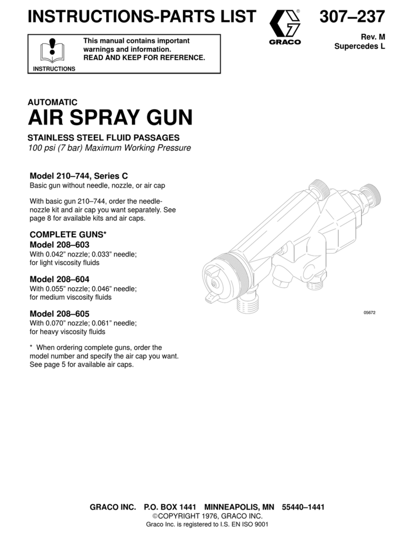 Graco C Series Operation manual