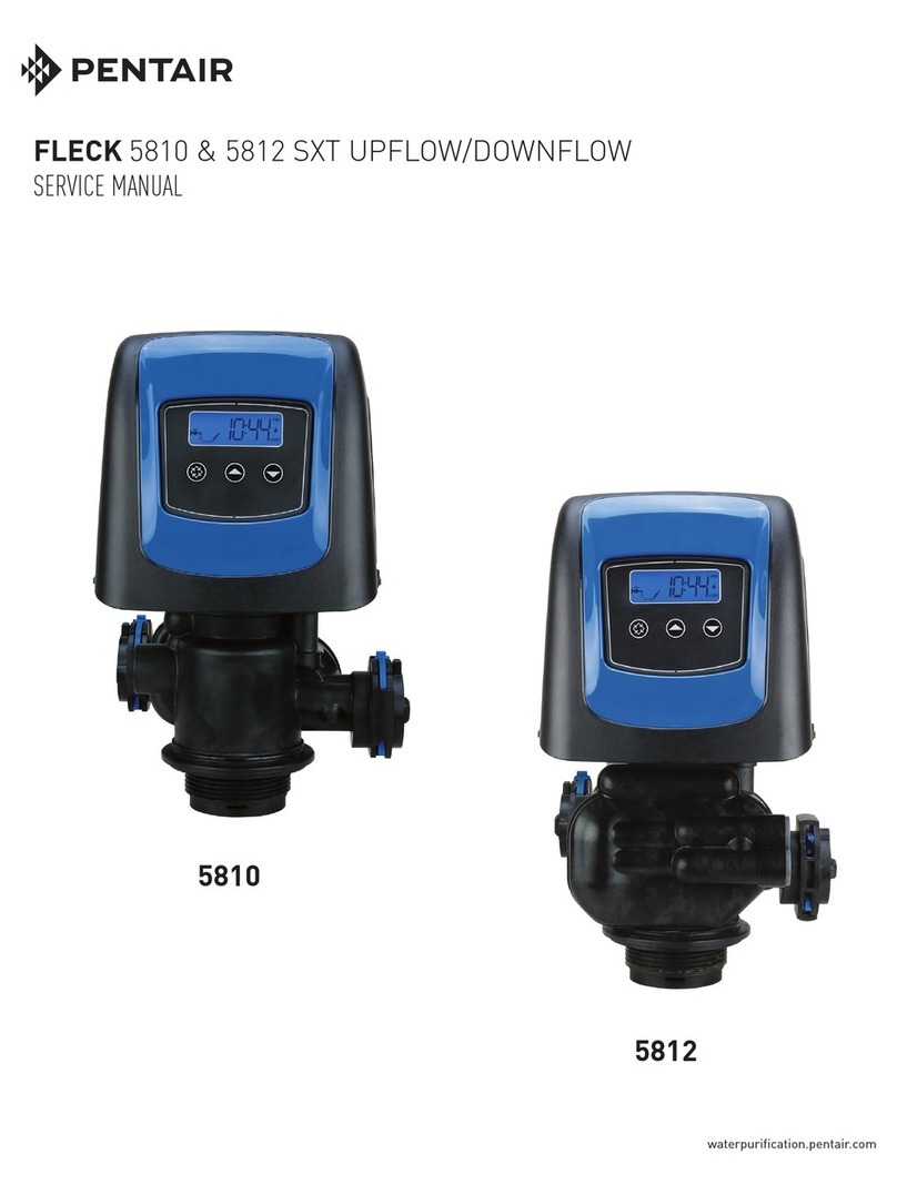 Pentair FLECK 5810 SXT User manual