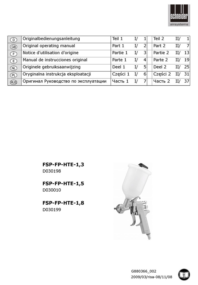 Schneider Airsystems D030198 Installation instructions