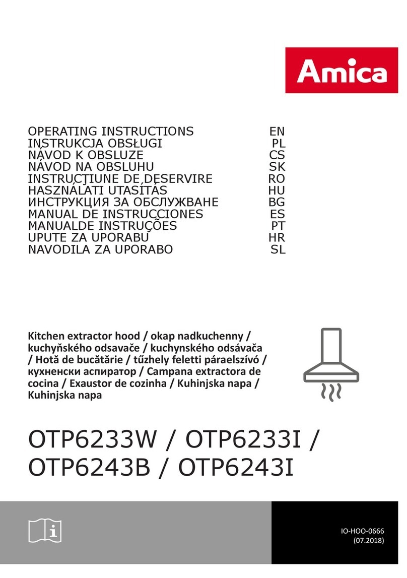 Amica OTP6233W User manual