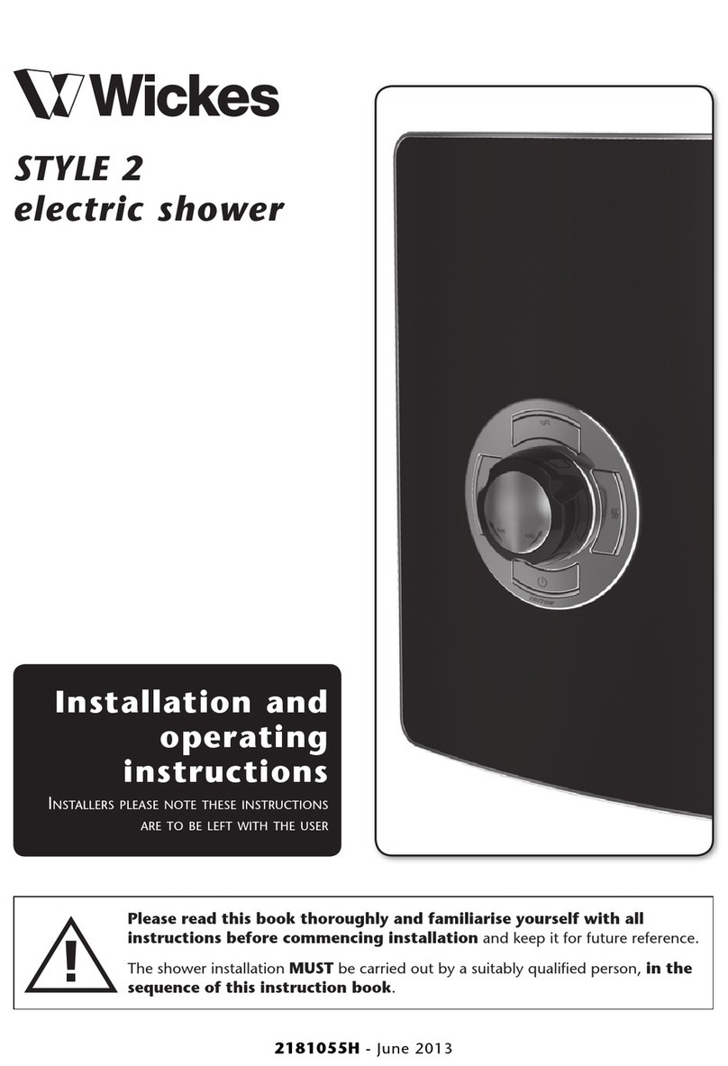 Wickes STYLE 2 Installation and operating instructions